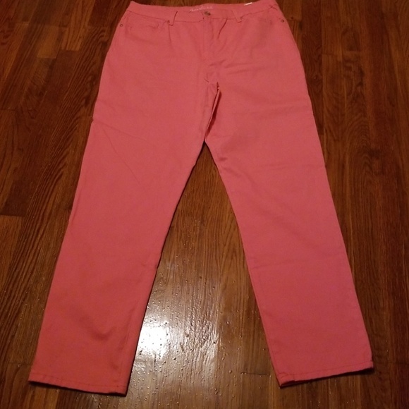 Select Size Gloria Vanderbilt Ladies/' Amanda Jeans PINK 2 Pair; WHITE MISSY